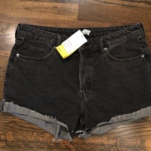 H&M High Waisted Jean Shorts